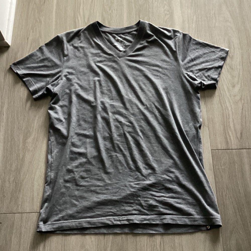 Ethika Charcoal V-Neck Men's Tee